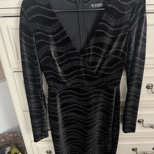 Guess velvet cocktail dress Never worn. Perfect for a night out or special event